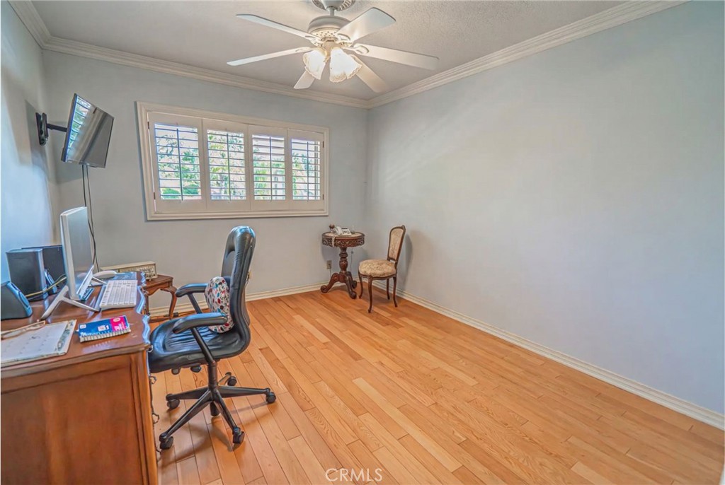 19210 Lahey Street, Unit 2 Porter Ranch, CA 91326 - Photo 24 of 42 Bedroom 3 Virtually altered to remove shelves and treadmill