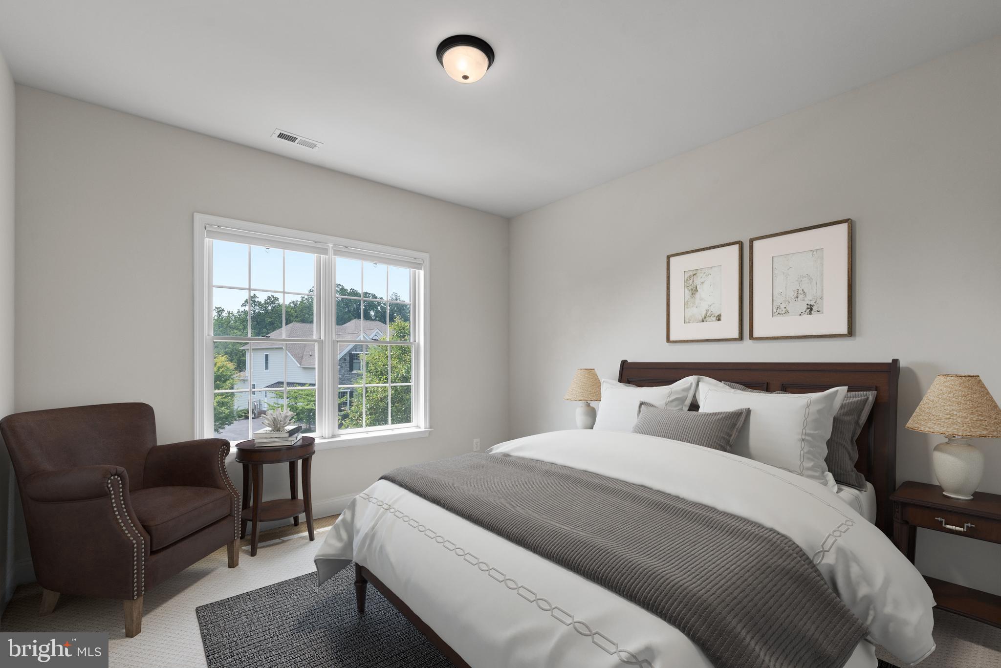 3905 Lewis Run Road Newtown Square, PA 19073 - Photo 21 of 28 Upstairs bedroom 2 (virtually staged)