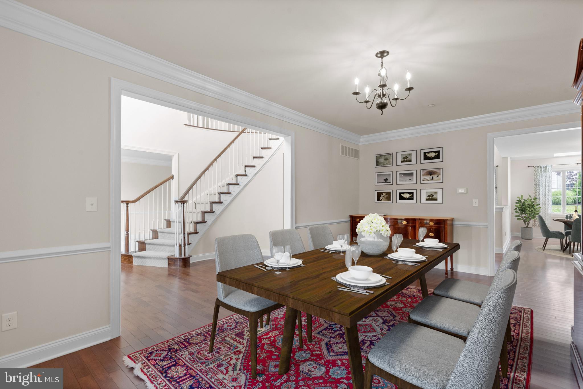 3905 Lewis Run Road Newtown Square, PA 19073 - Photo 6 of 28 Dining room (virtually staged)