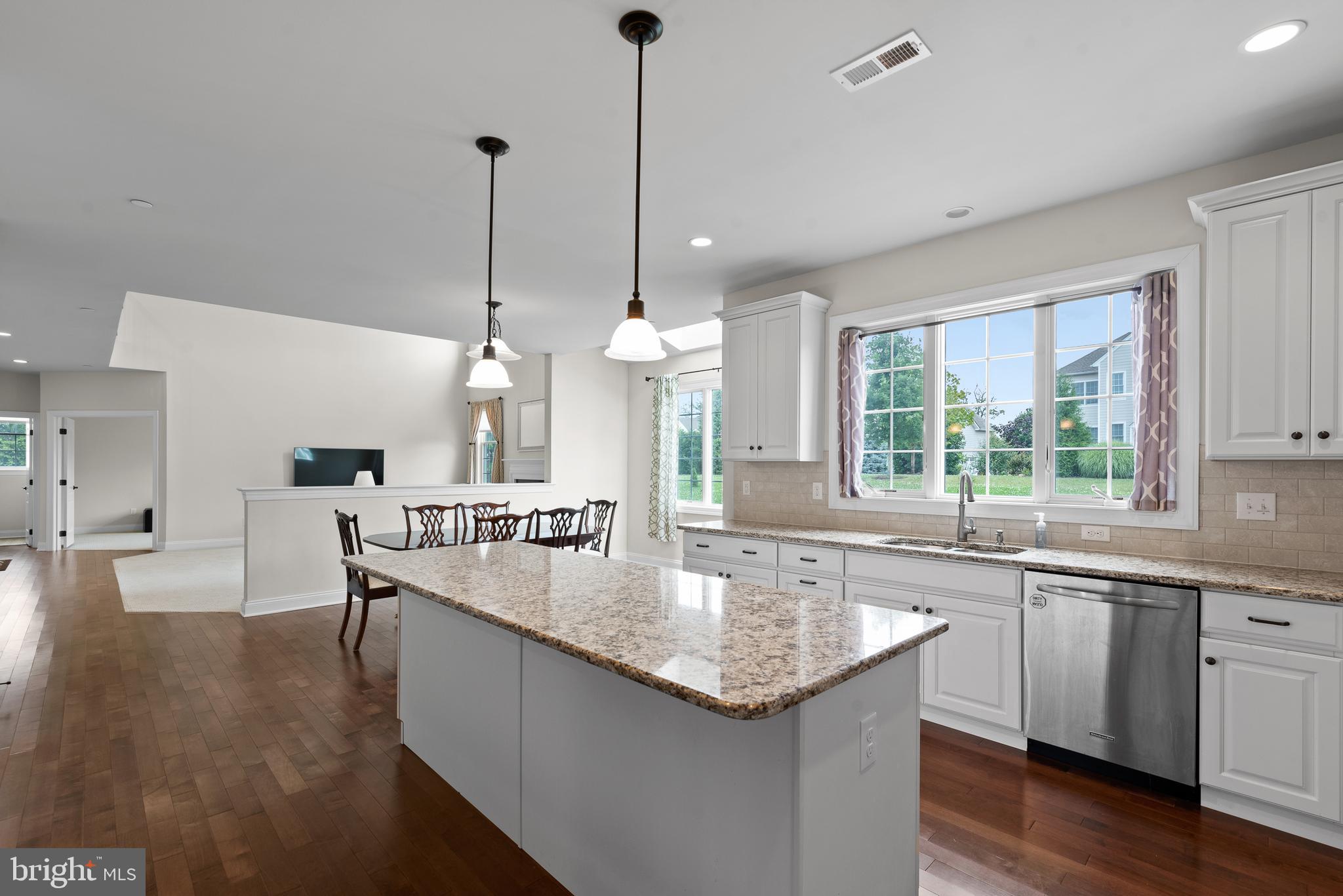 3905 Lewis Run Road Newtown Square, PA 19073 - Photo 10 of 28 Kitchen with open floor plan to family room