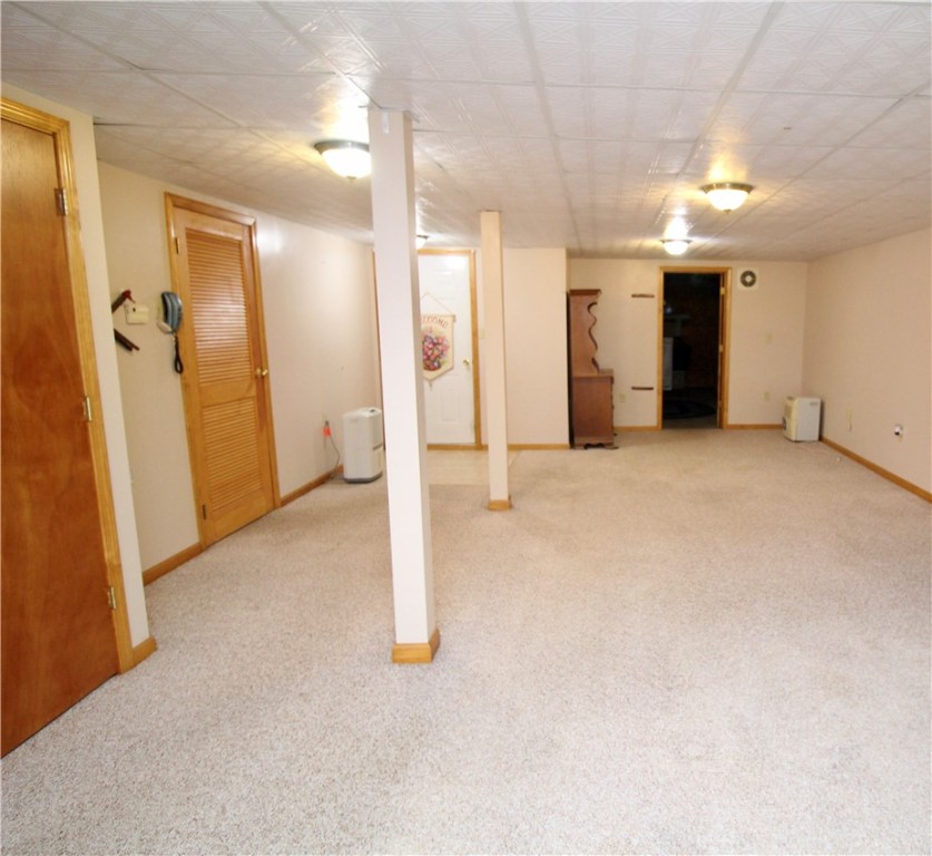 178 Windham Road Smithville, NY 13778 - Photo 15 of 27 Finished basement - Berber carpet.
