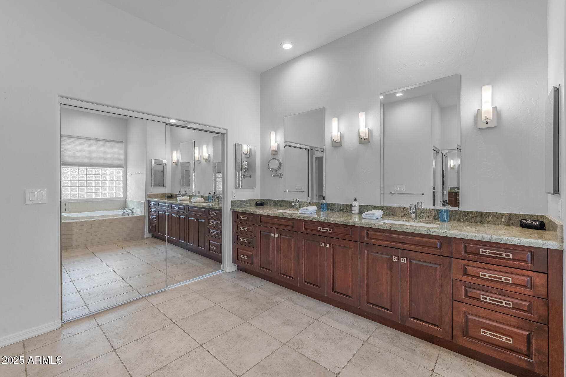 7474 East Red Bird Road Scottsdale, AZ 85266 - Photo 25 of 40 a large bathroom with a large tub and sink