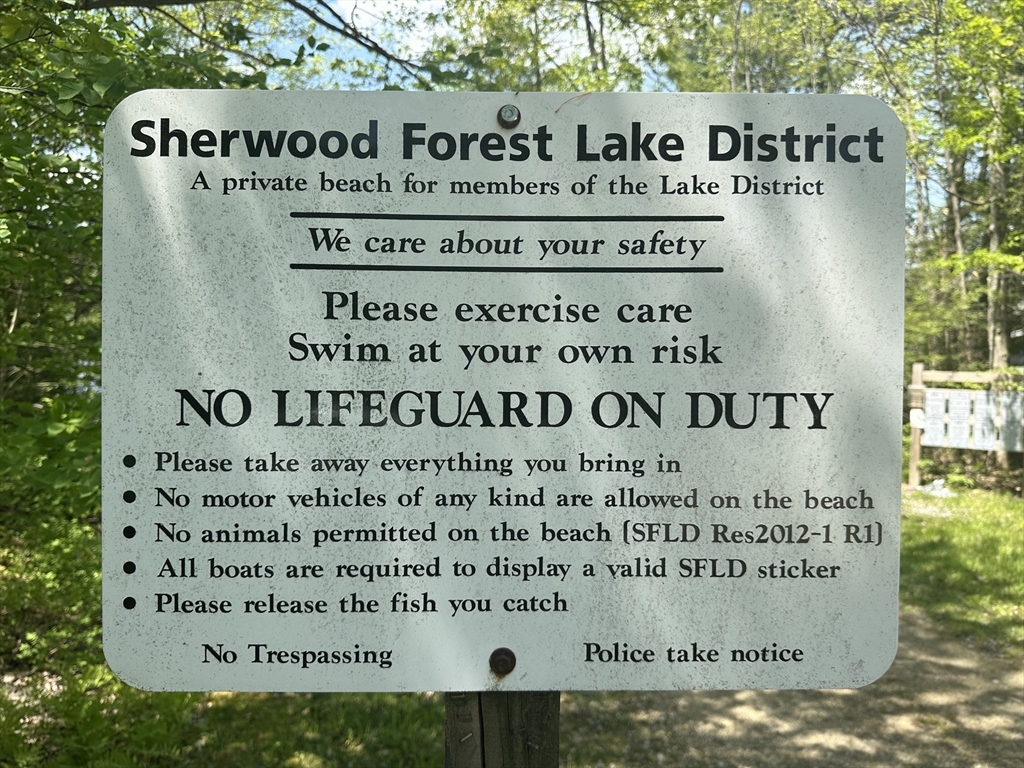 102 Wells Road Becket, MA 01223 - Photo 33 of 40 a sign in front of a building