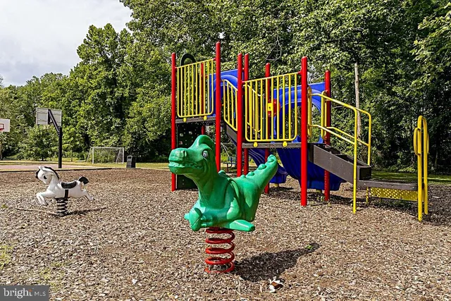 a view of a yard with an outdoor space