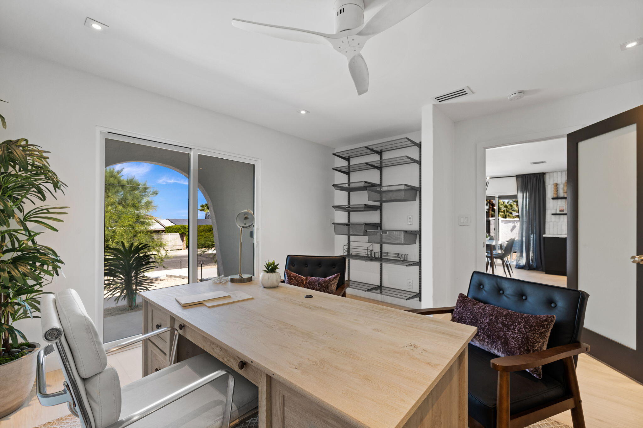 68175 Terrace Road Cathedral City, CA 92234 - Photo 14 of 53 a living room with furniture a large window and a table
