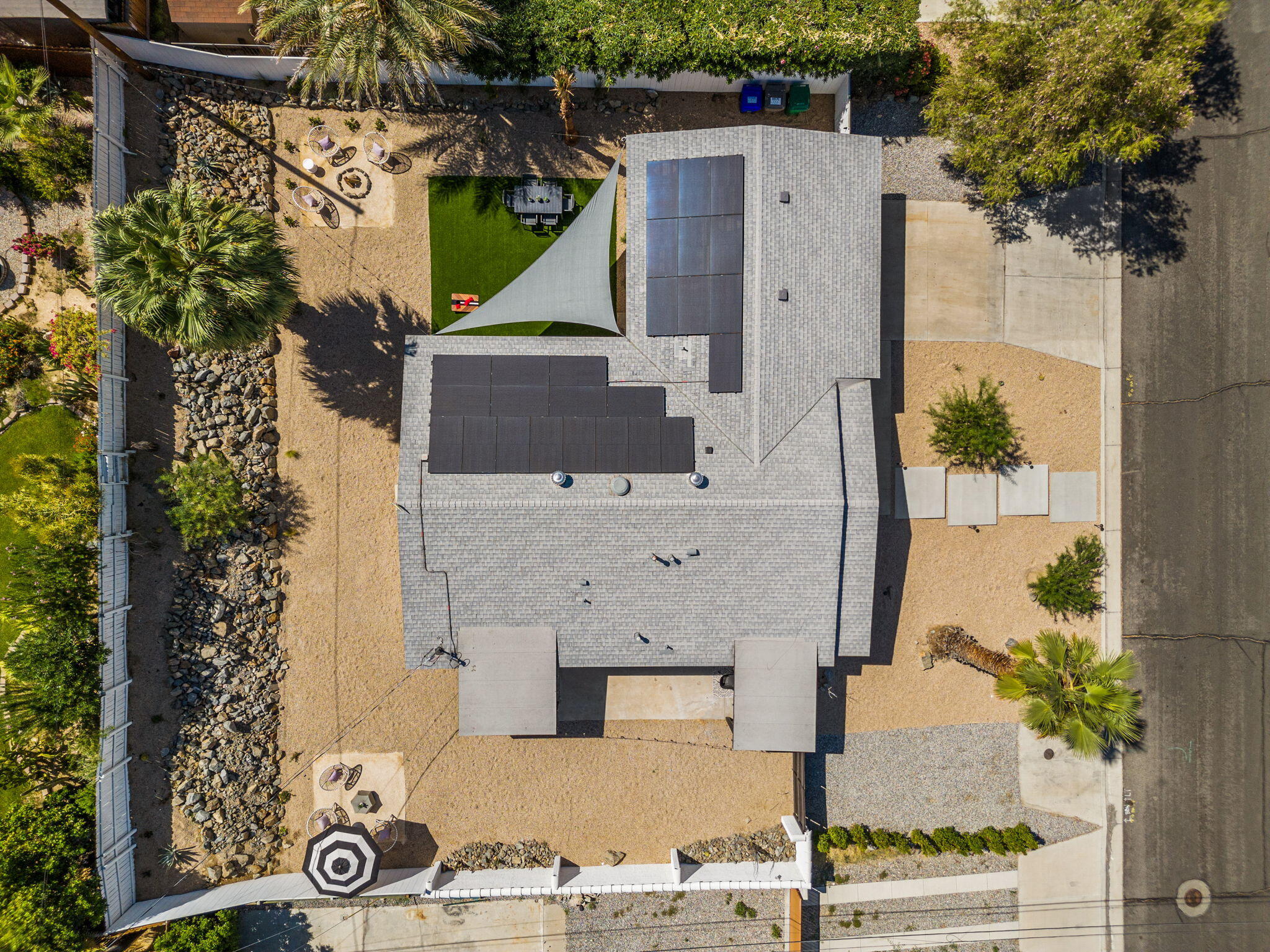 68175 Terrace Road Cathedral City, CA 92234 - Photo 52 of 53 an aerial view of a house with yard