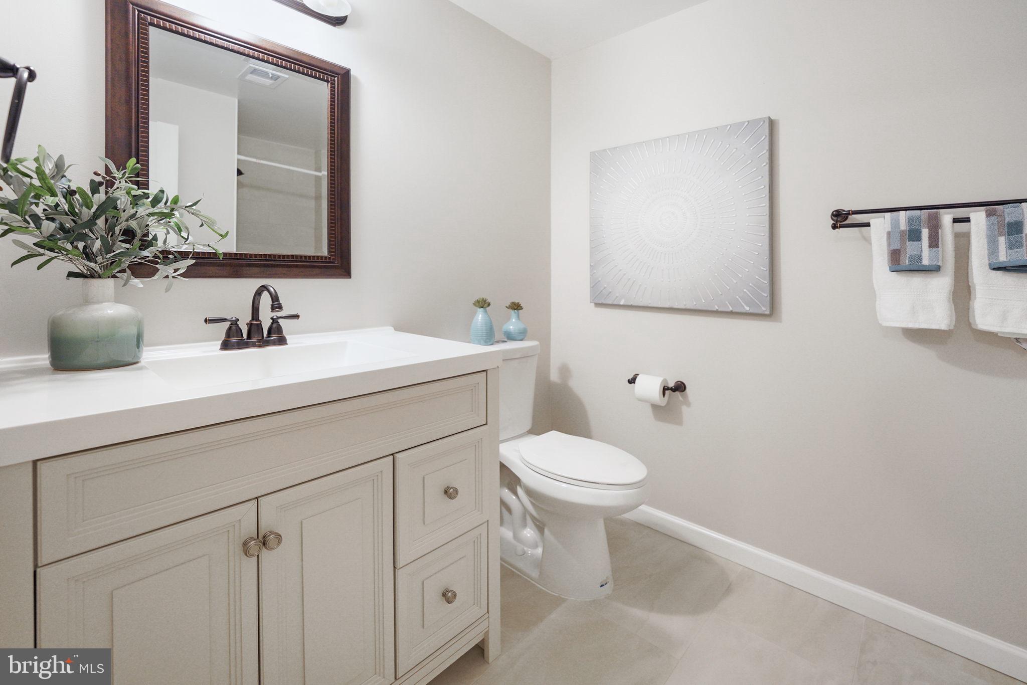 7210 Olde Lantern Way Springfield, VA 22152 - Photo 13 of 52 Another Lovely Full Bathroom, Lower Level