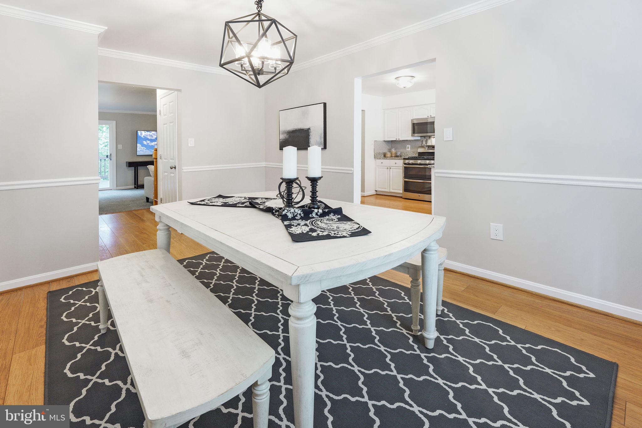 7210 Olde Lantern Way Springfield, VA 22152 - Photo 28 of 52 Sunlit Dining Room