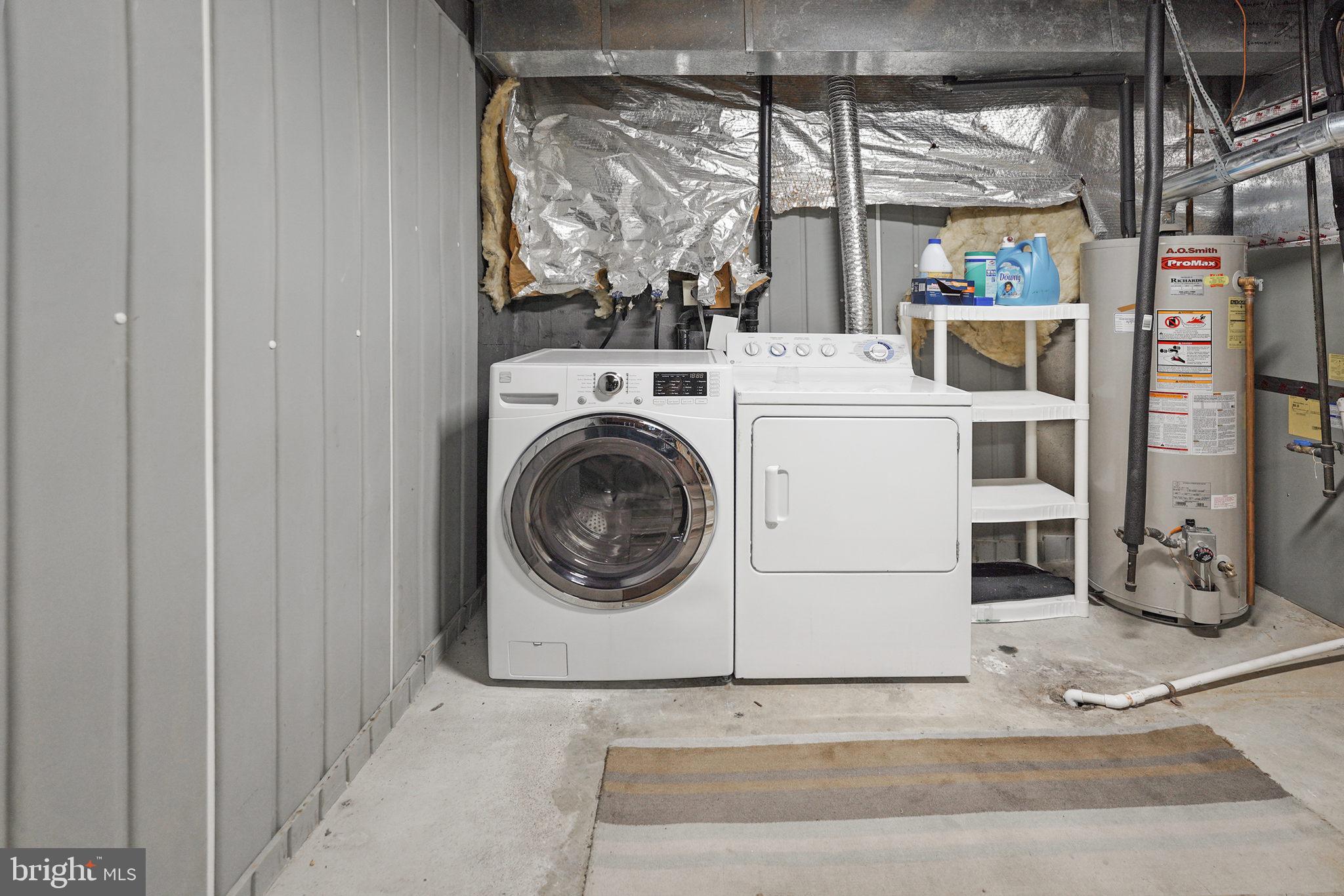 7210 Olde Lantern Way Springfield, VA 22152 - Photo 45 of 52 Large Utility/Laundry Room w/Plenty Storage Space