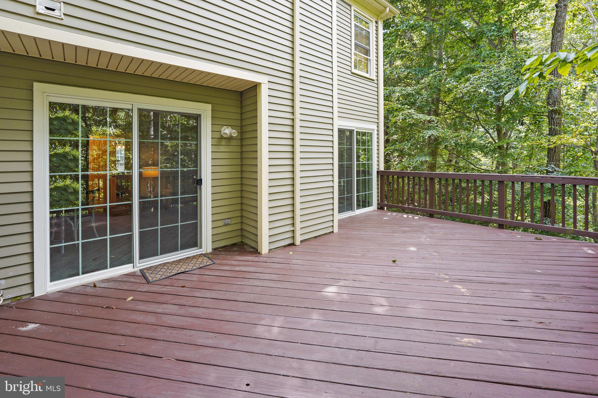 7210 Olde Lantern Way Springfield, VA 22152 - Photo 46 of 52 Large deck off of the Family Room