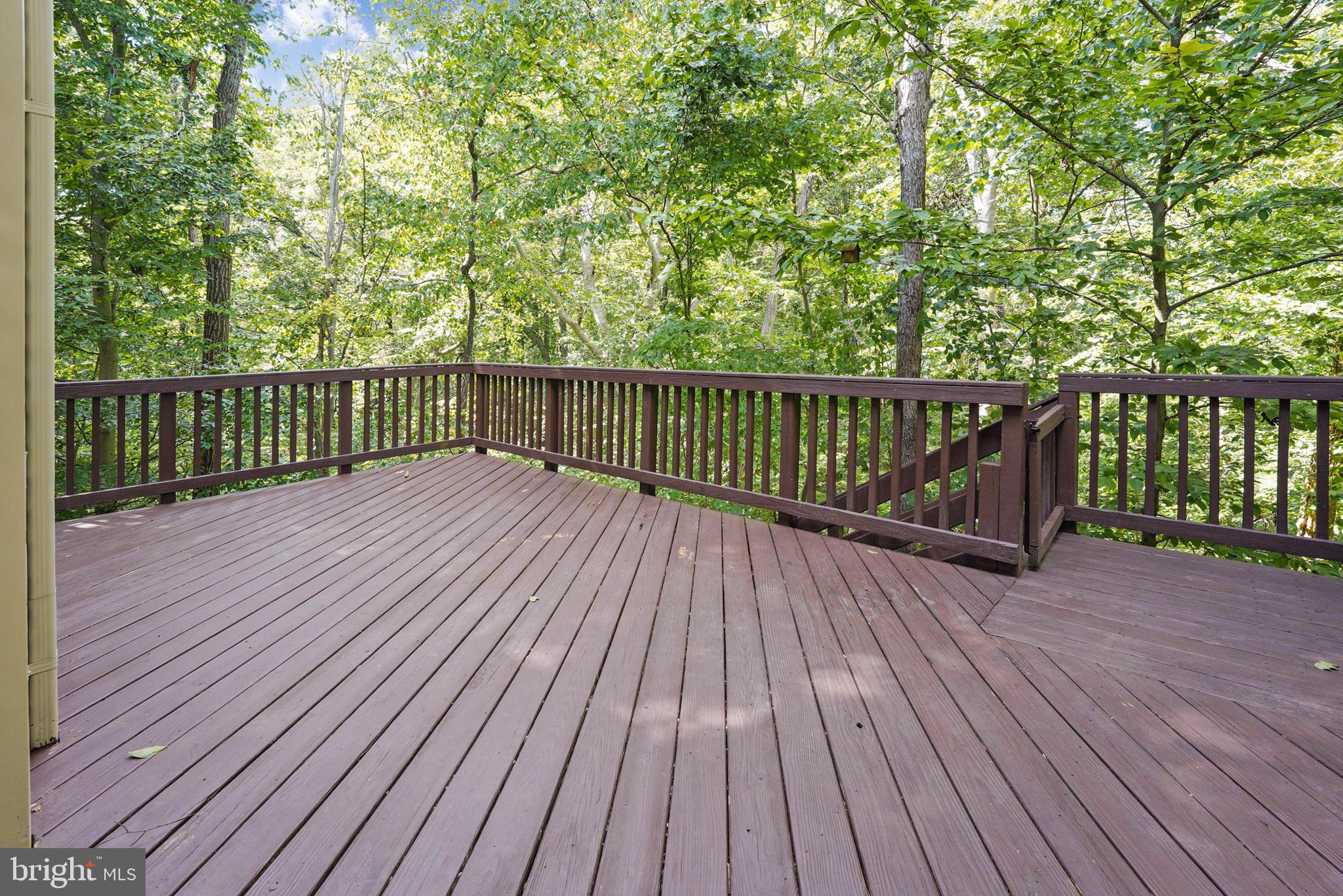 7210 Olde Lantern Way Springfield, VA 22152 - Photo 47 of 52 Large deck off of the Family Room
