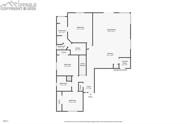 a picture of a bathroom with mirror