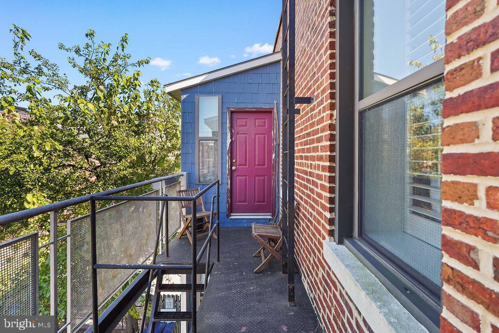 1419 Clifton Street Northwest, Unit 304 Washington, DC 20009 - Photo 16 of 22 a view of balcony with furniture