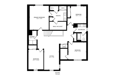 a picture of a floor plan