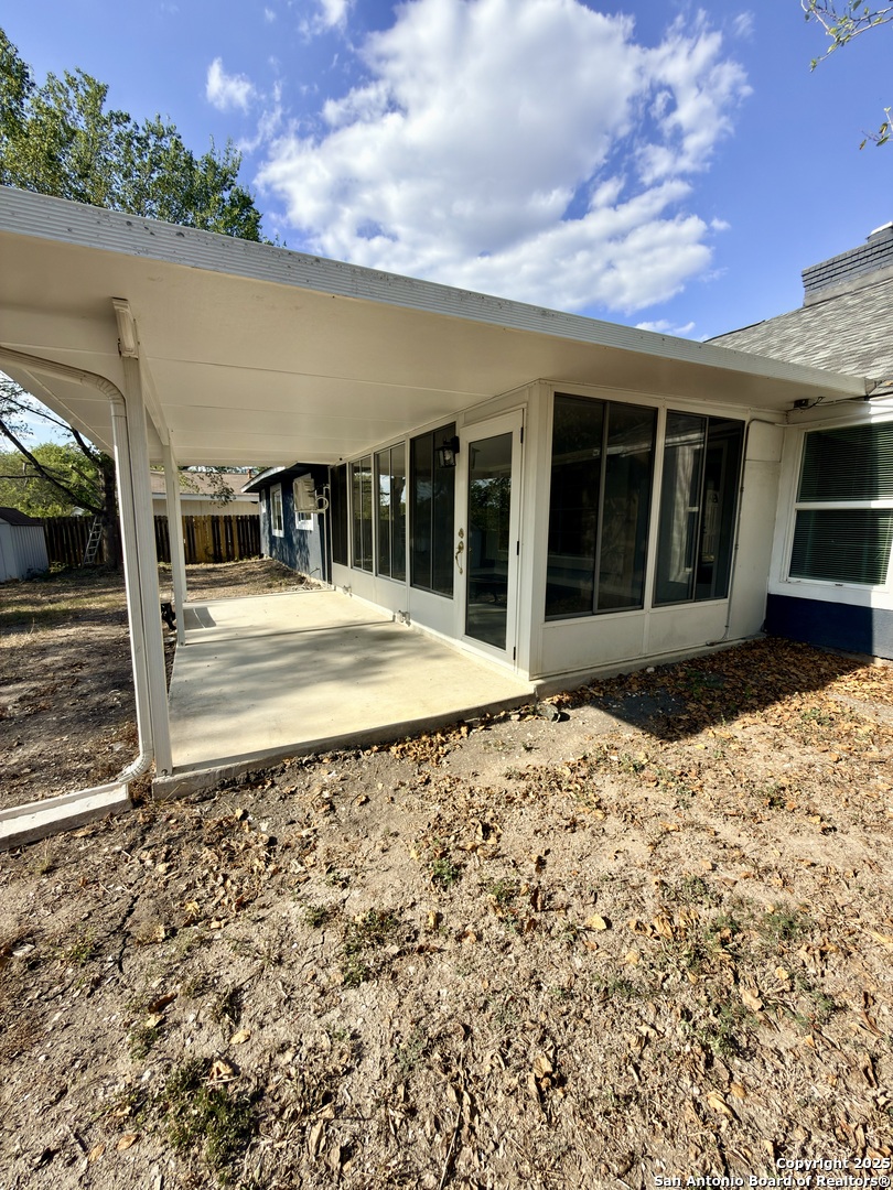 14519 Ridge Meadow Drive San Antonio, TX 78233 - Photo 21 of 25 a view of a house with a snow