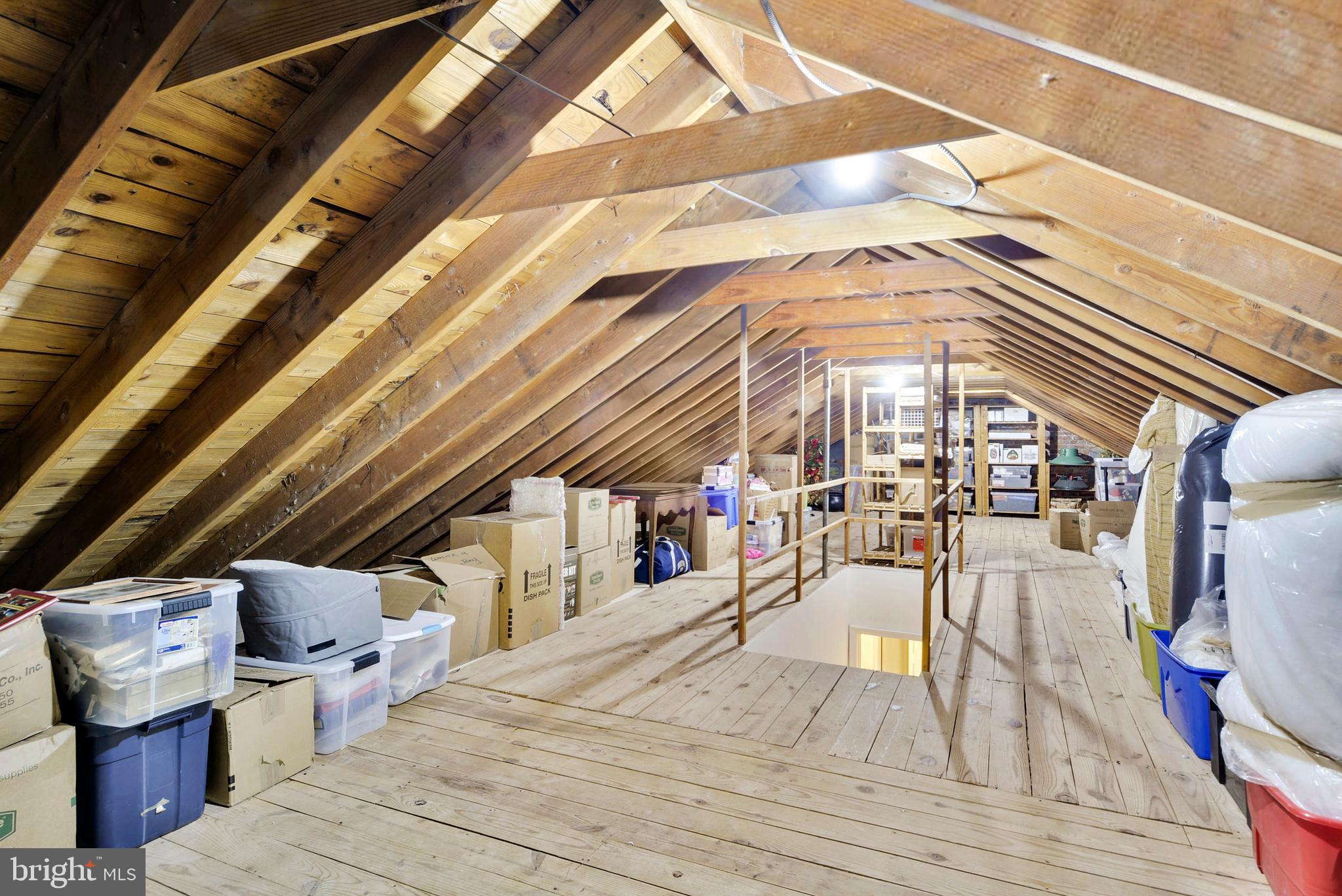 6420 Garnett Drive Chevy Chase, MD 20815 - Photo 21 of 37 Storage and more storage in this walk-up attic