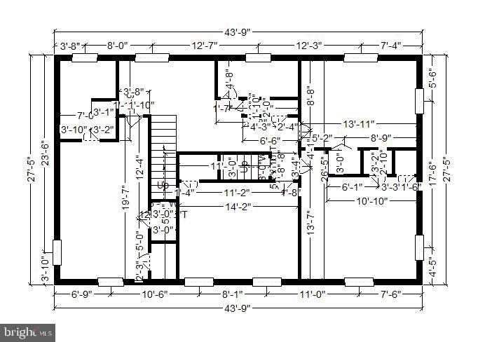 6420 Garnett Drive Chevy Chase, MD 20815 - Photo 37 of 37 2nd level floorplan