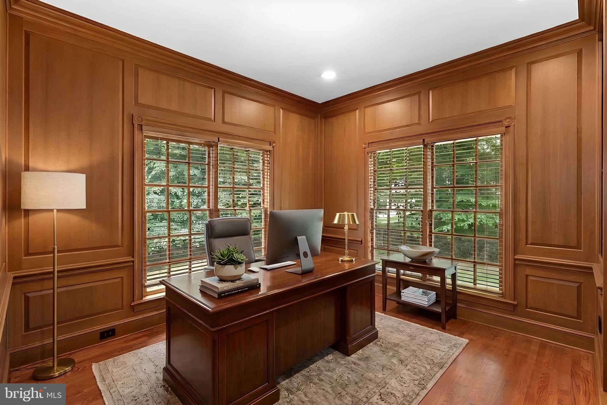 190 Falcon Ridge Road Great Falls, VA 22066 - Photo 16 of 122 Main Level Office - Virtually Staged