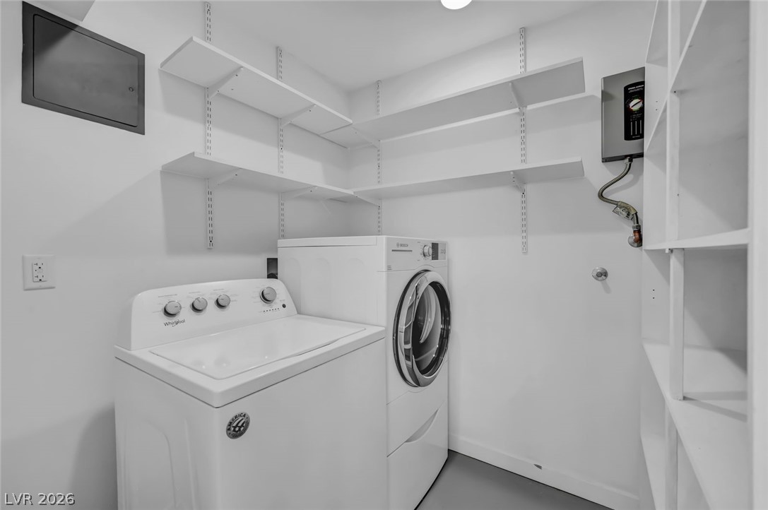 640 North Racetrack Road Henderson, NV 89015 - Photo 51 of 65 Ample shelving in this well-appointed utility room ensures organized convenience.