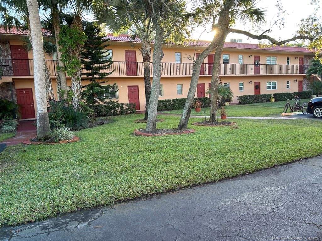 Front of the condo