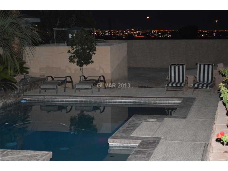 551 Goldhill Road Henderson, NV 89123 - Photo 32 of 32 Property Photo. View from Pool level