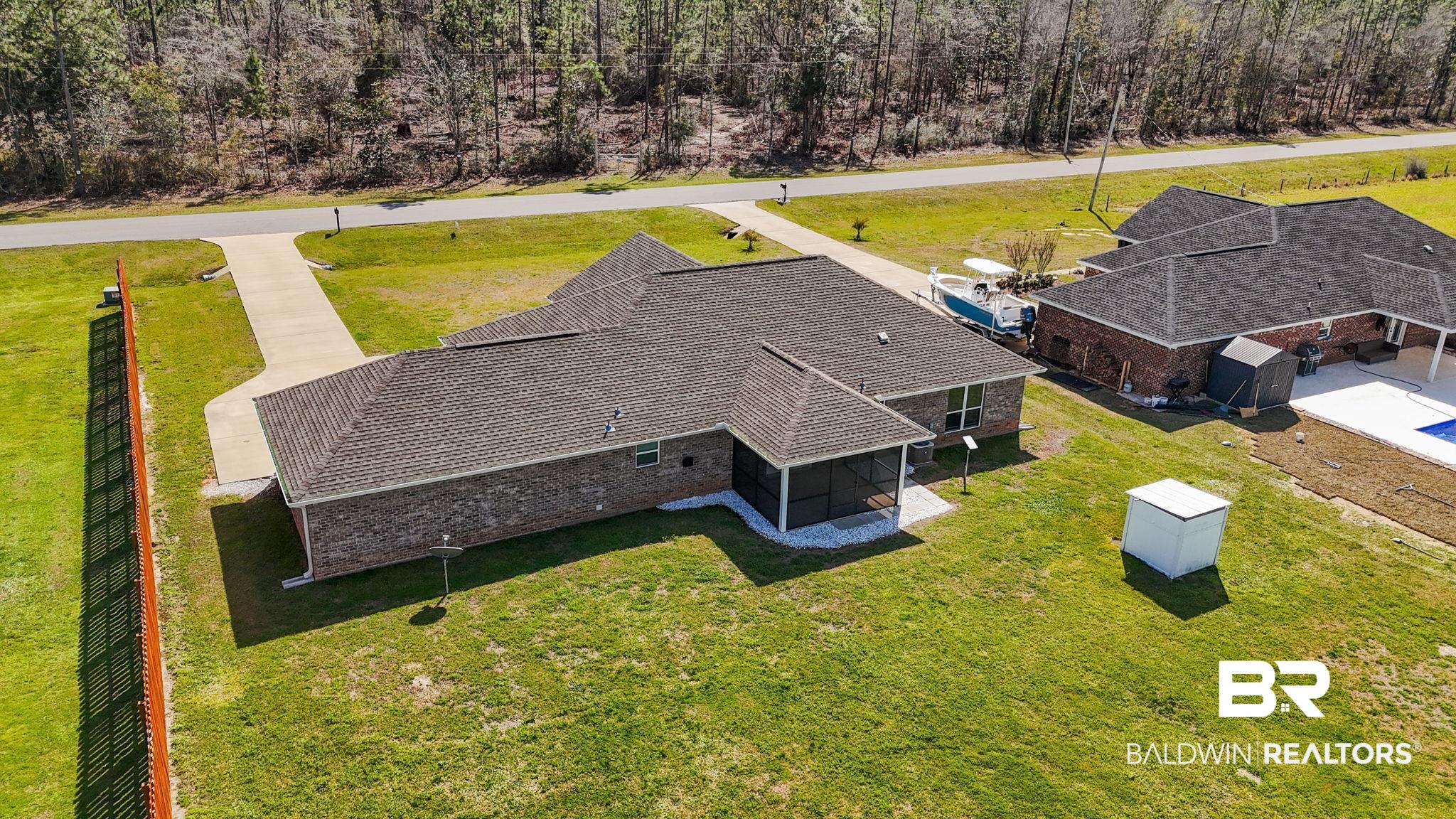 8781 Baptist Camp Road Elberta, AL 36530 - Photo 43 of 44 Drone / aerial view