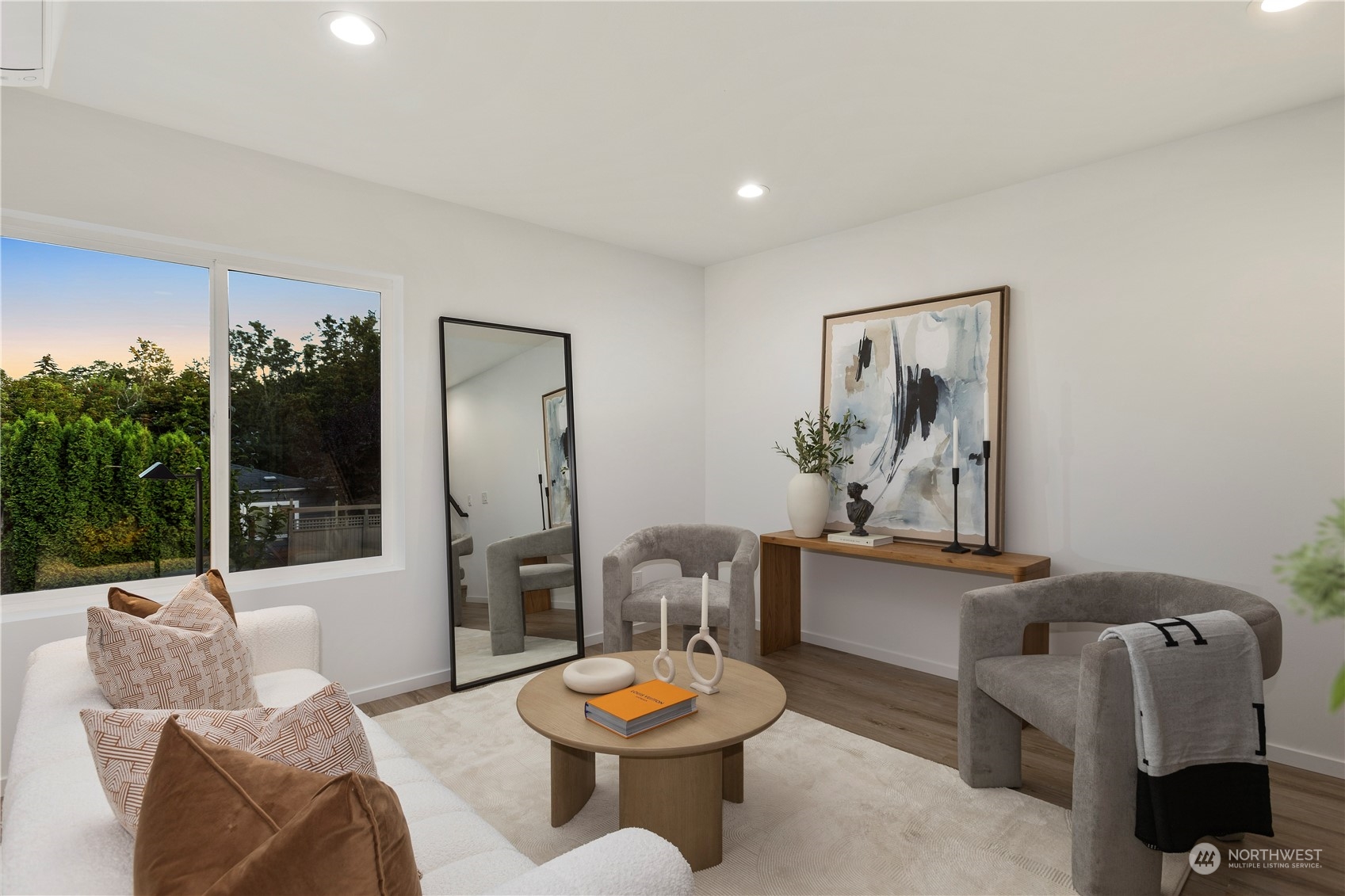 3102 South Walden Street Seattle, WA 98144 - Photo 18 of 35 a living room with furniture and a wooden floor