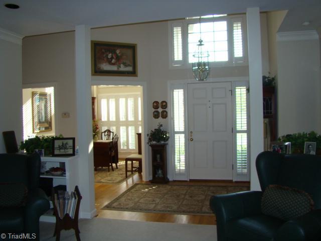 351 Pinewood Road Asheboro, NC 27205 - Photo 2 of 16 Entry. Columned Foyer