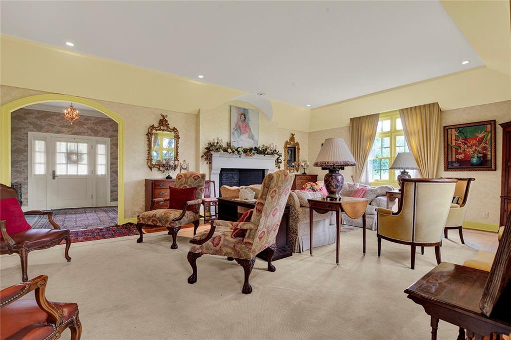 274 Rector Road Rector, PA 15677 - Photo 15 of 50 a view of a livingroom with furniture and a workspace