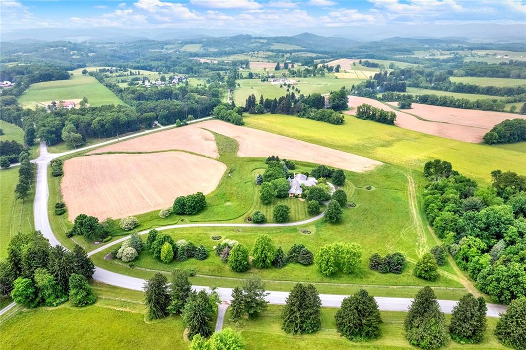 274 Rector Road Rector, PA 15677 - Photo 5 of 50 an aerial view of residential houses with outdoor space and street view