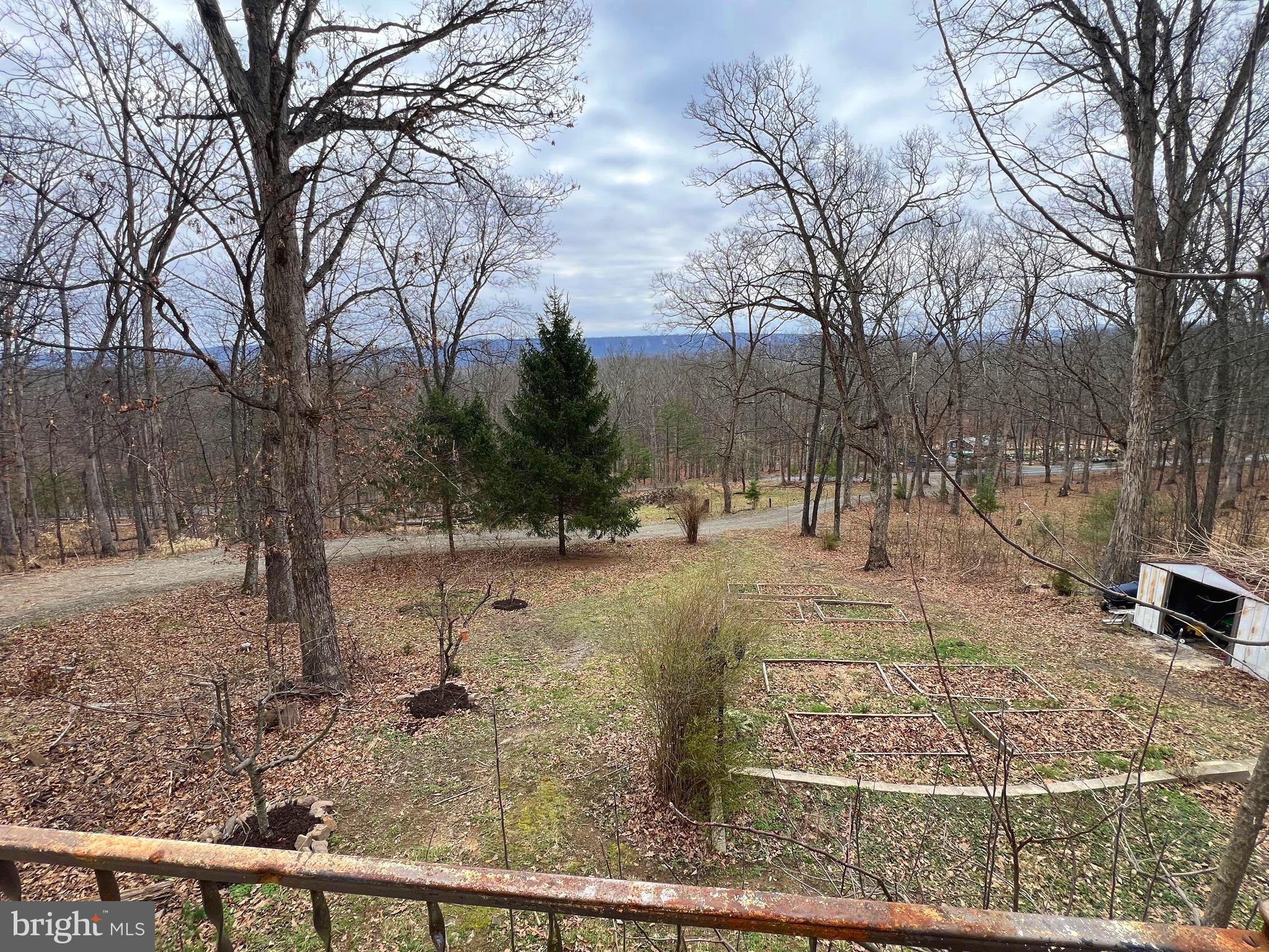 2932 Kerns School Road Springfield, WV 26763 - Photo 31 of 52 a view of a yard covered with snow in the yard