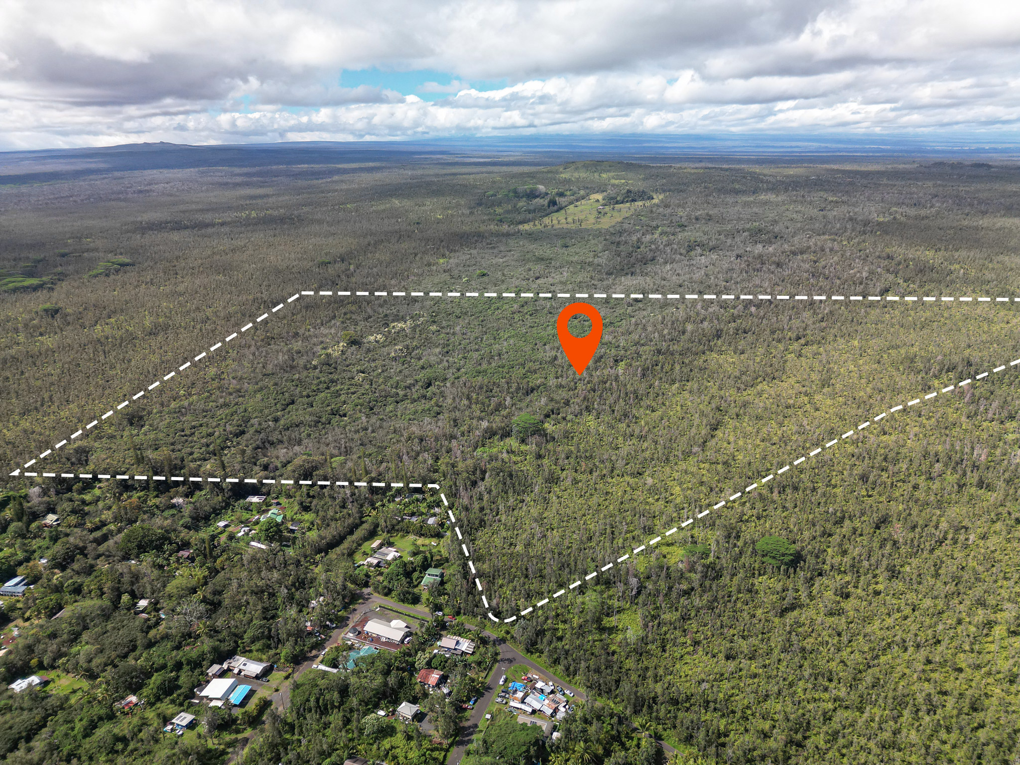 1 Lot 6 Road Pahoa, HI 96778 - Photo 2 of 9 a view of a field with an ocean