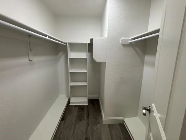 a view of walk in closet