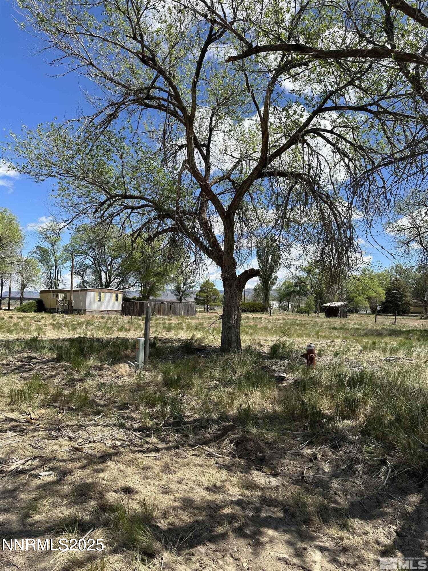 540 Sage Heights Road McDermitt, NV 89421 - Photo 21 of 24 a view of a yard with a tree