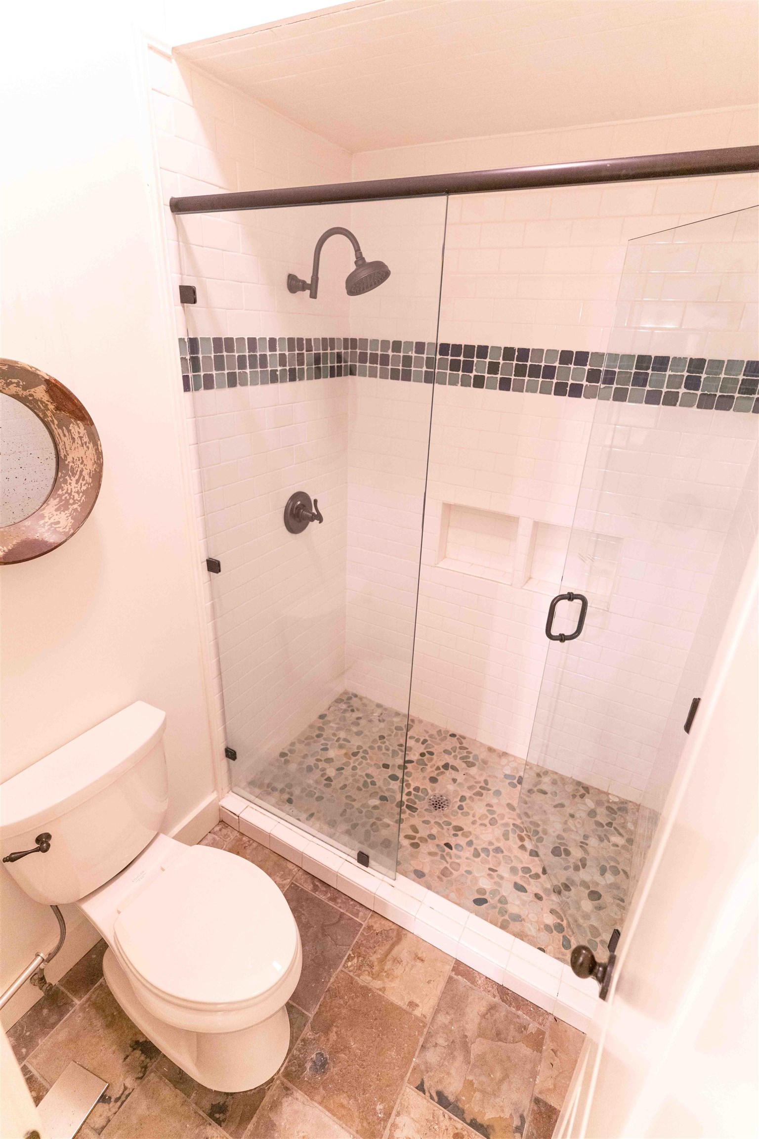 150 Turley Lane Counce, TN 38326 - Photo 18 of 37 a bathroom with a shower a toilet and a sink