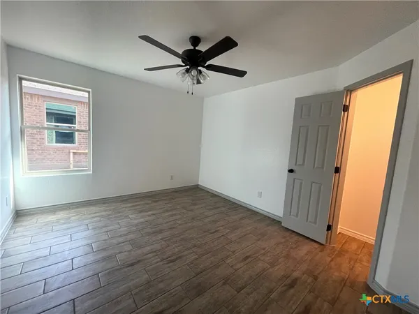 wooden floor in an empty room