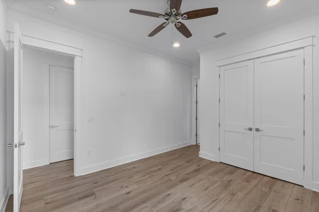 a view of outdoor space and wooden deck