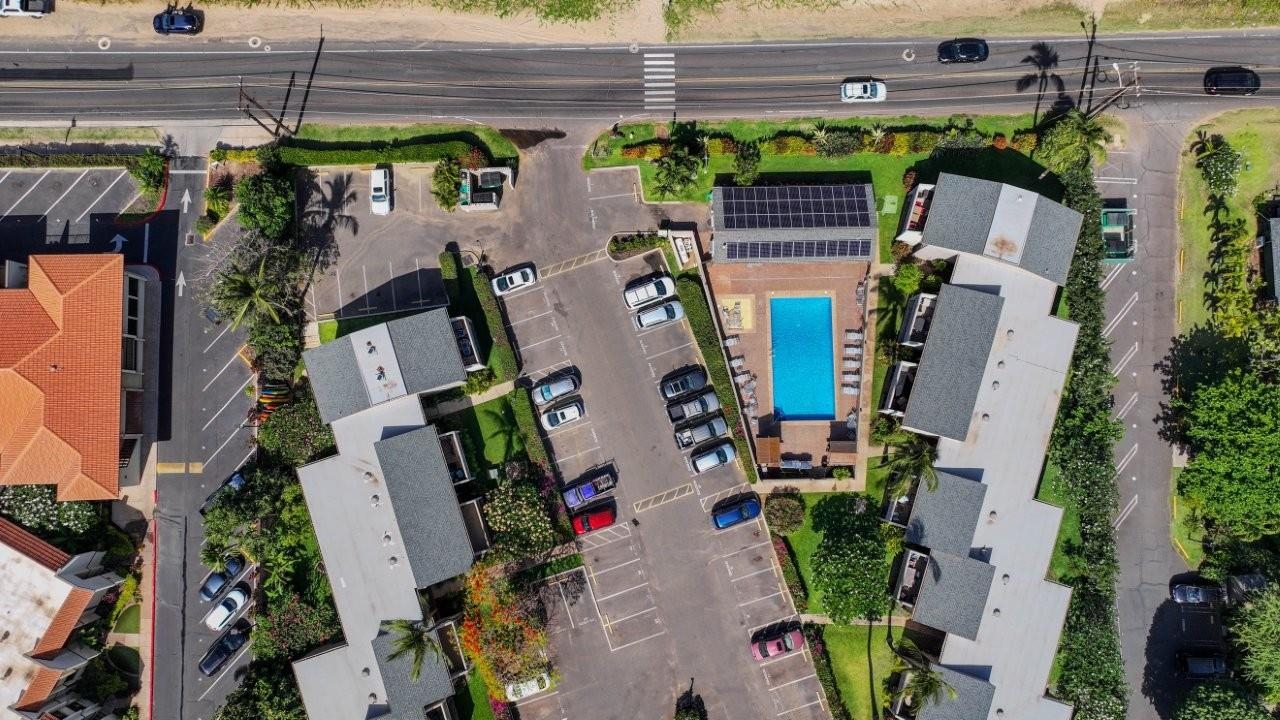 483 South Kihei Road, Unit 115 Kihei, HI 96753 - Photo 30 of 36 an aerial view of houses with outdoor space