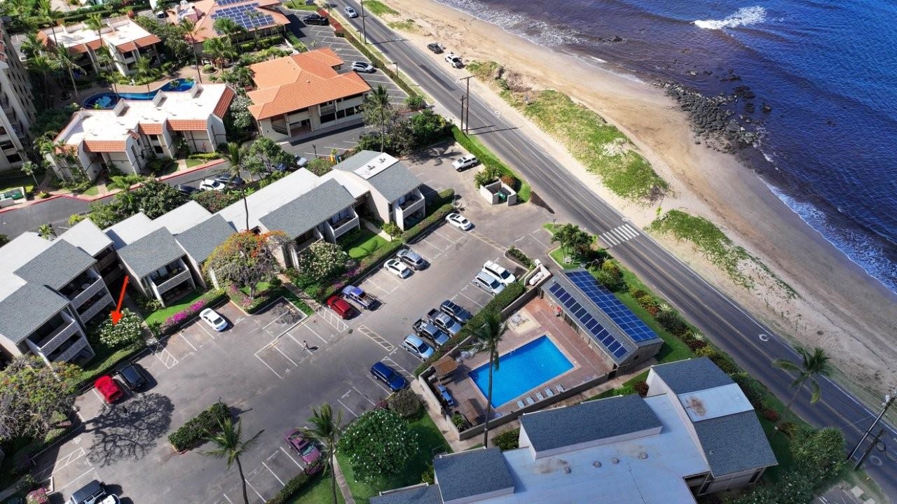 483 South Kihei Road, Unit 115 Kihei, HI 96753 - Photo 32 of 36 an aerial view of residential houses with outdoor space
