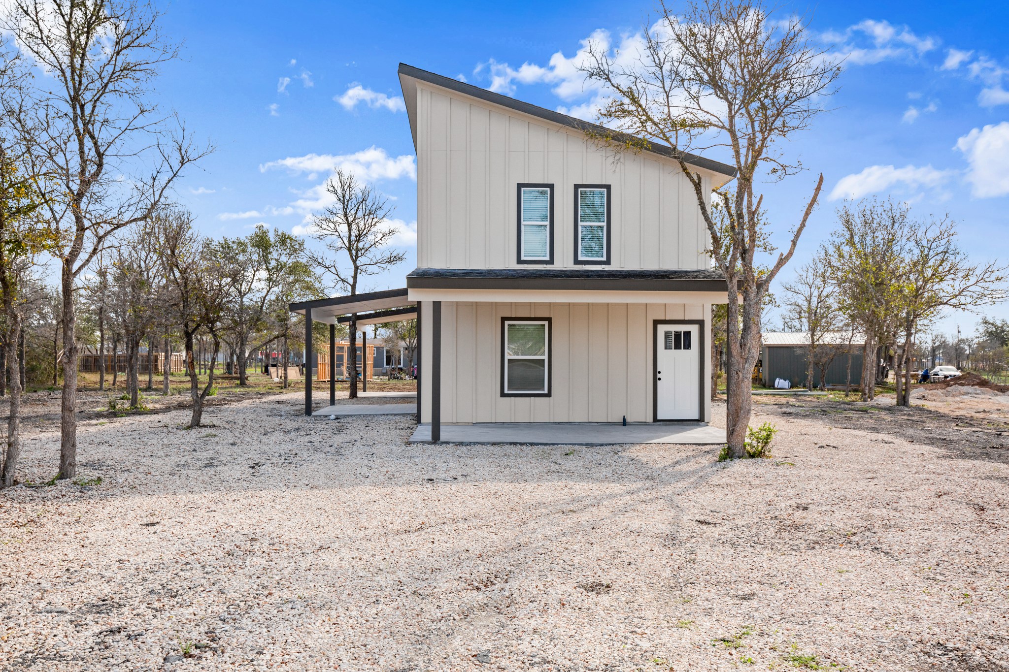 183 Mimosa Road Dale, TX 78616 - Photo 27 of 32 a view of a house with a snow in the yard
