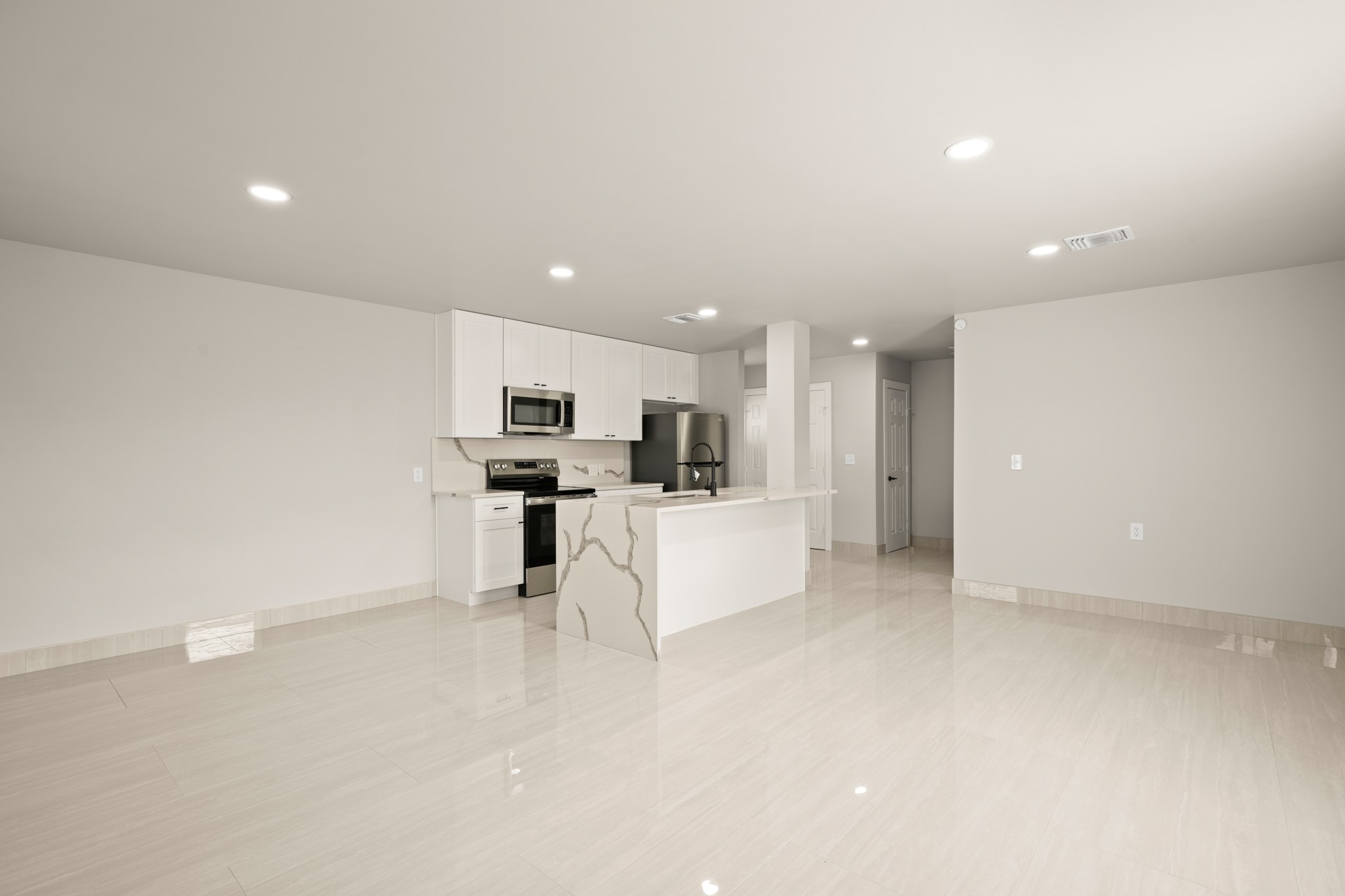 183 Mimosa Road Dale, TX 78616 - Photo 32 of 32 a view of kitchen with kitchen island a sink a center island and a stove