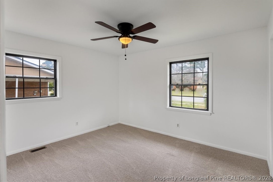 742 Newport Road Fayetteville, NC 28314 - Photo 30 of 47 Bedroom 2 - New Fan/Light Combo, Carpet, and Paint