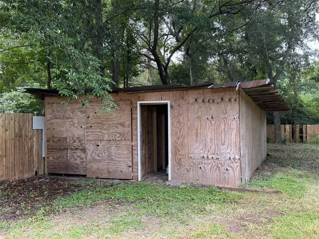 front view of a house with a sink
