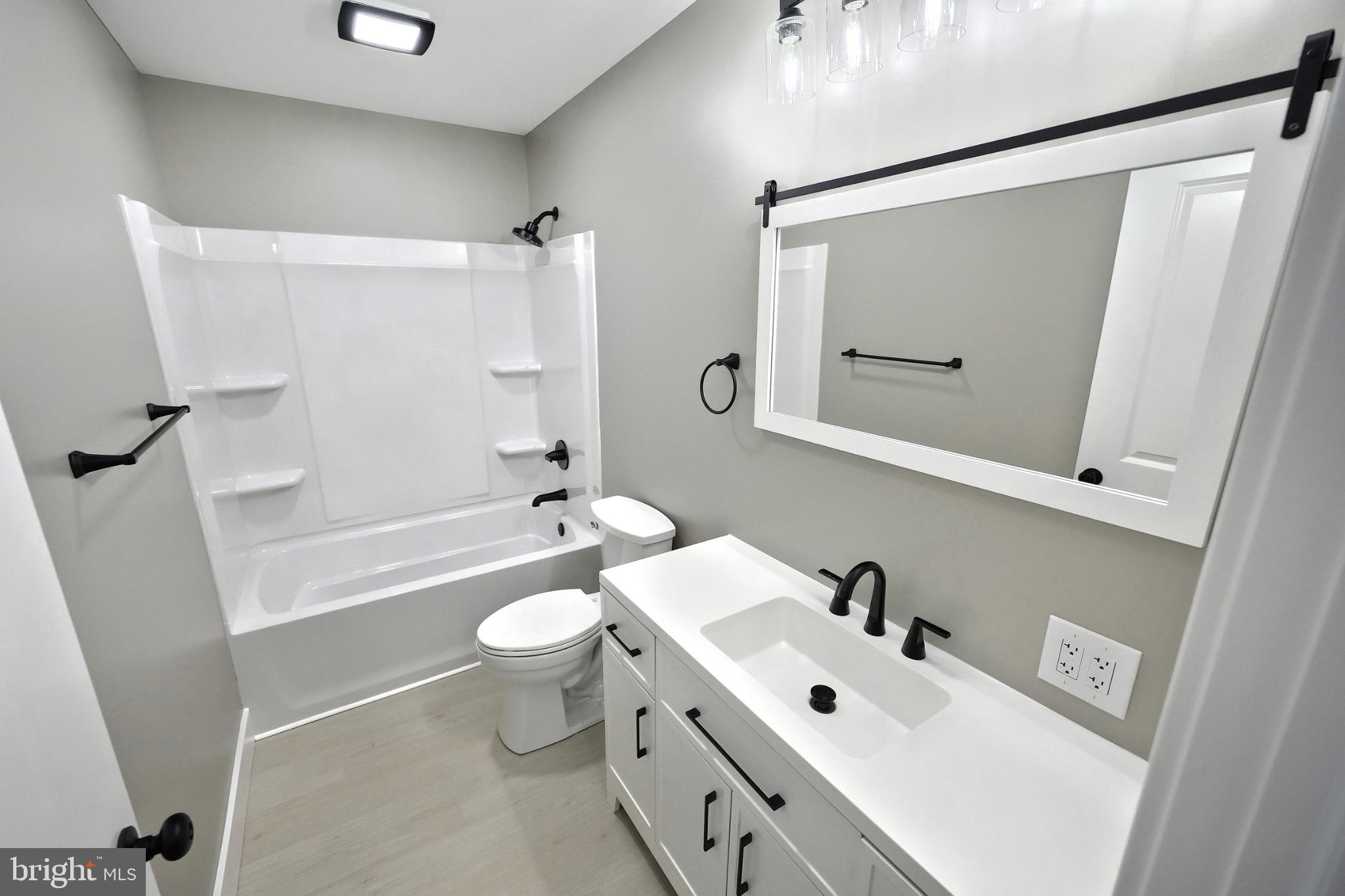 10 Echo Trail Fairfield, PA 17320 - Photo 28 of 43 a bathroom with a sink a toilet and shower