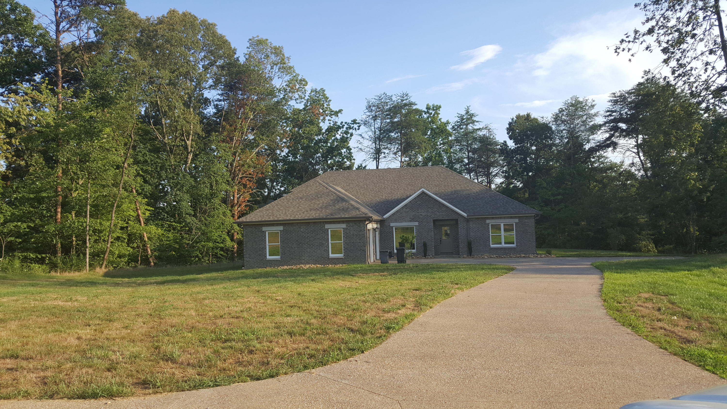 all brick home!