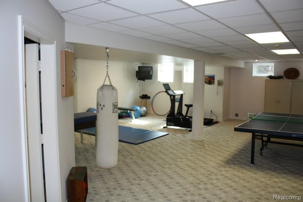4980 Lakeshore Road Fort Gratiot, MI 48059 - Photo 36 of 42 4980 Lakeshore exercise area in basement 1.jpg