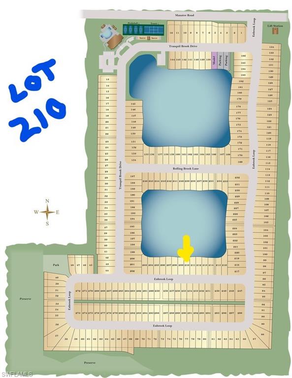 854 Enbrook Loop Naples, FL 34114 - Photo 17 of 18 a bathroom with a sink and a mirror