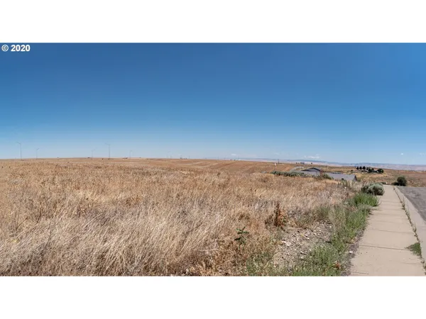 a open area with a yard