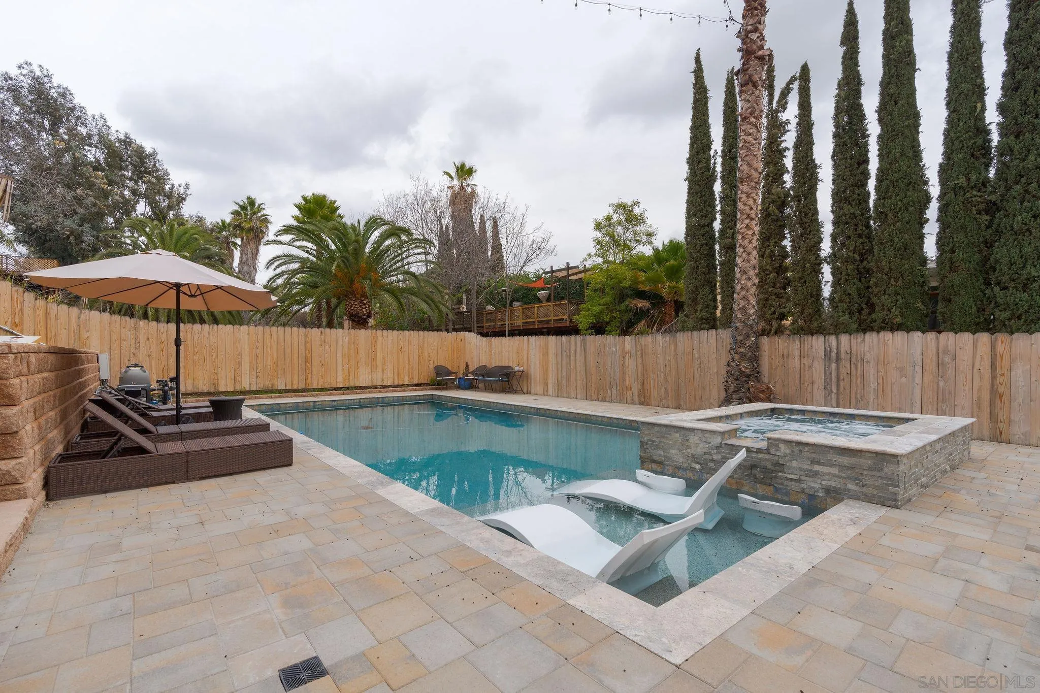 9735 Vomac Road Santee, CA 92071 - Photo 28 of 40 swimming pool view with a seating space
