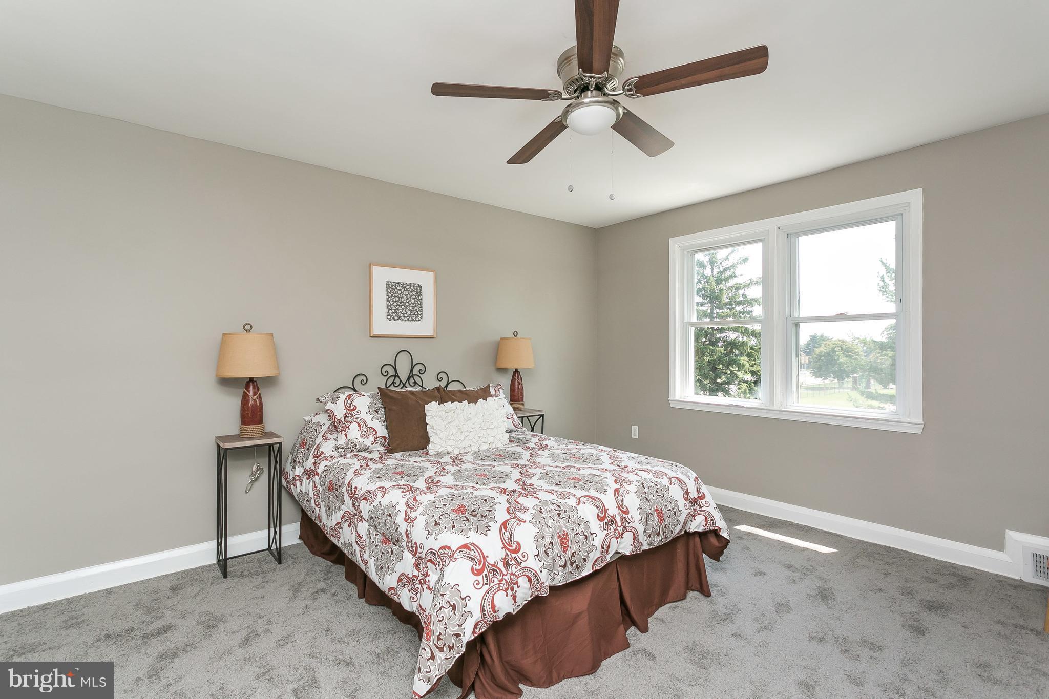 1658 Roundhill Road Baltimore, MD 21218 - Photo 11 of 30 Spacious Master Bedroom with Ceiling Fan